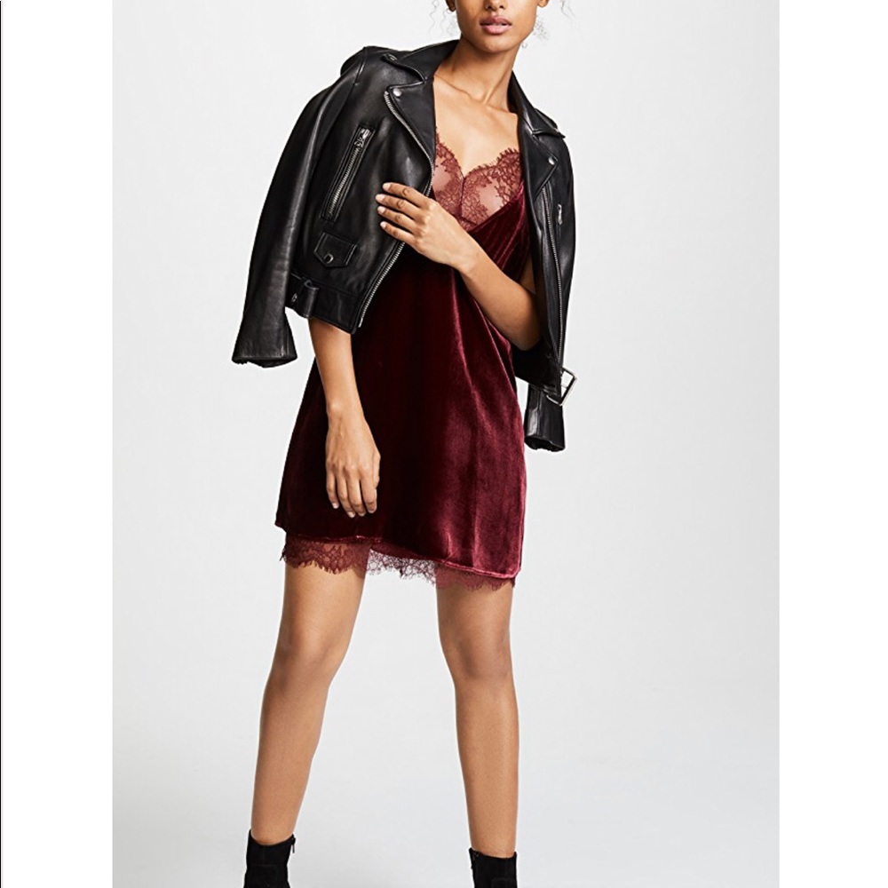 CAMI NYC Lara Velvet Dress - Size SM - NWT!!